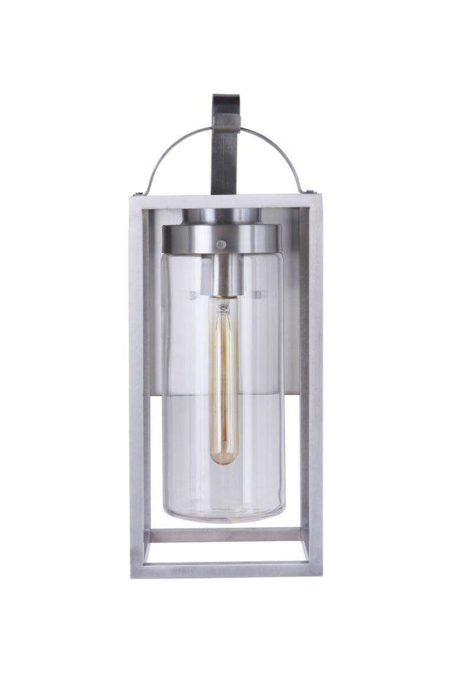 ZA4814-SA - Neo 1 Light 17" High Outdoor Wall Lantern - Satin Aluminum