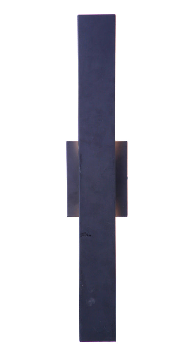 ZA2620-MN-LED - Rens 1 Light 24" High Outdoor Wall Lantern - Midnight
