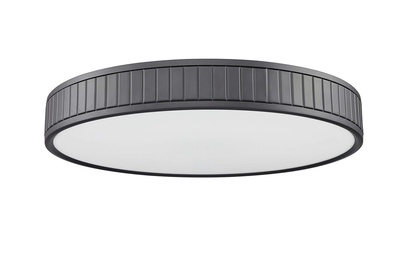 1005F20-MB-LED - Madison 1 Light Flush 20" Mount - Matte Black