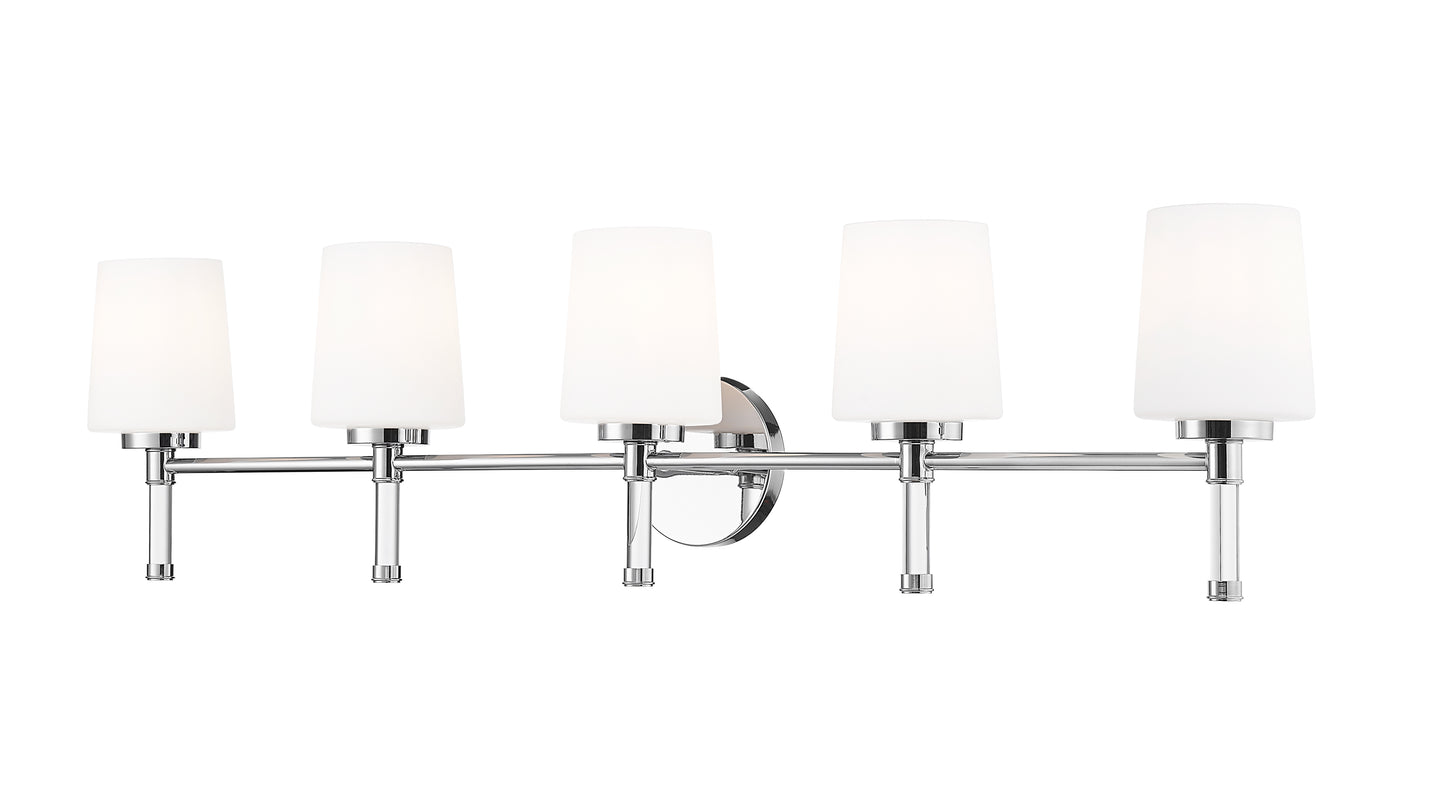 7700-5V-CH - Henri 5 Light 42" Vanity - Chrome