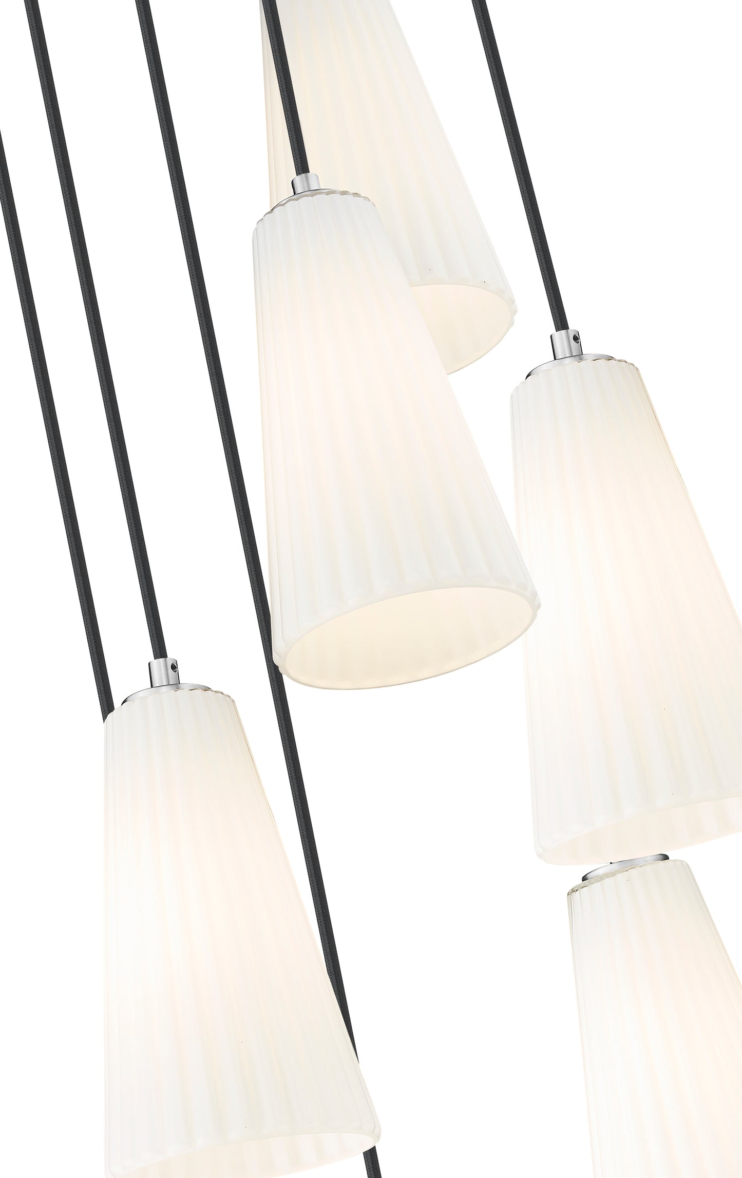 3043P6-7R-BN - Farrell 7 Light 18" Chandelier - Brushed Nickel