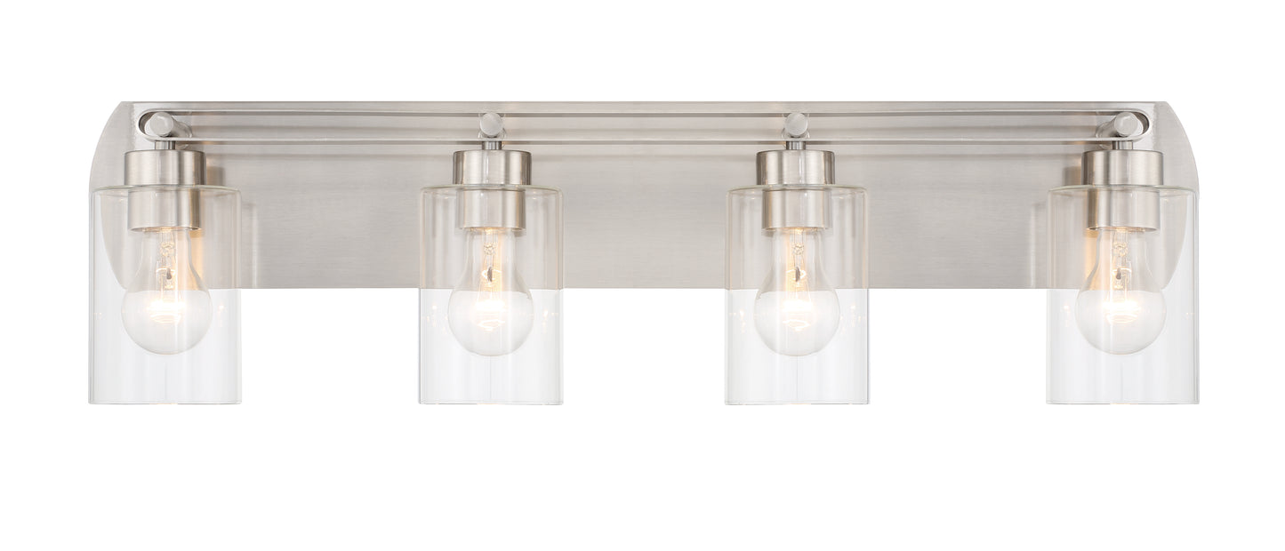 17631BNK4 - Hendrix 4 Light 31" Wide Vanity Light - Brushed Nickel
