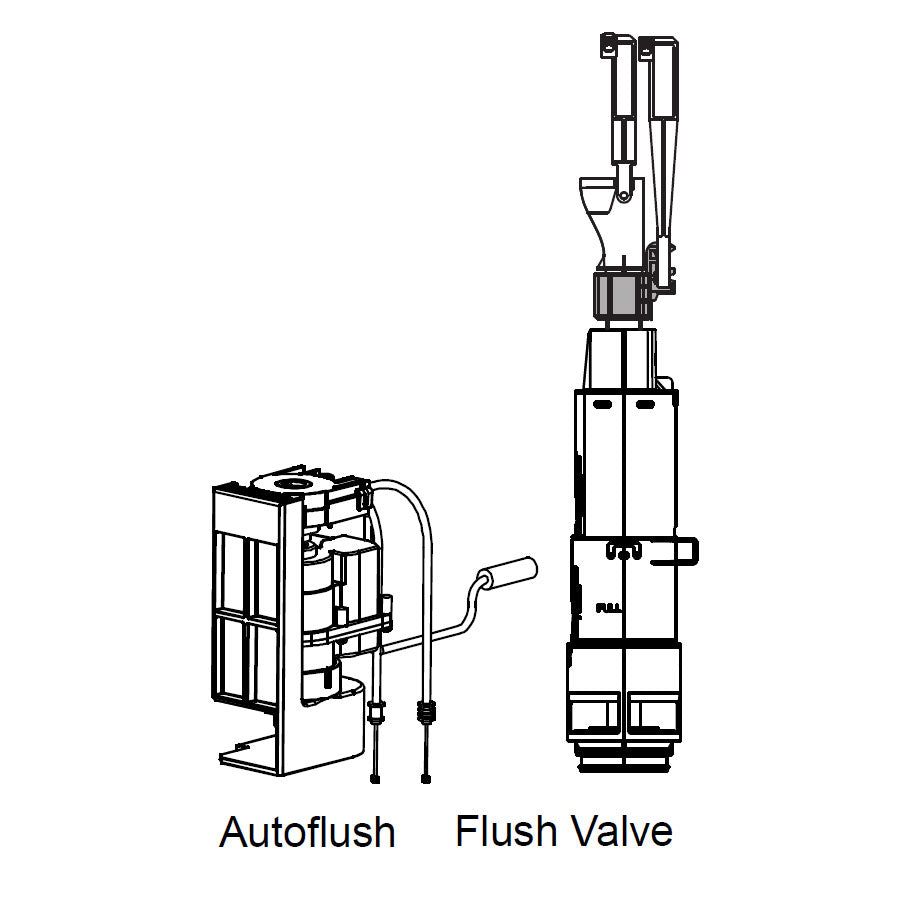 THU884 - Autoflush with Flush Valve Kit for WT174M