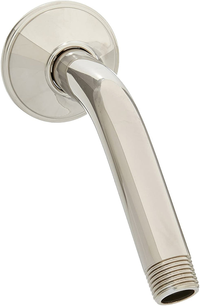 TS200N6#PN - Transitional 6" Shower Arm- Polished Nickel