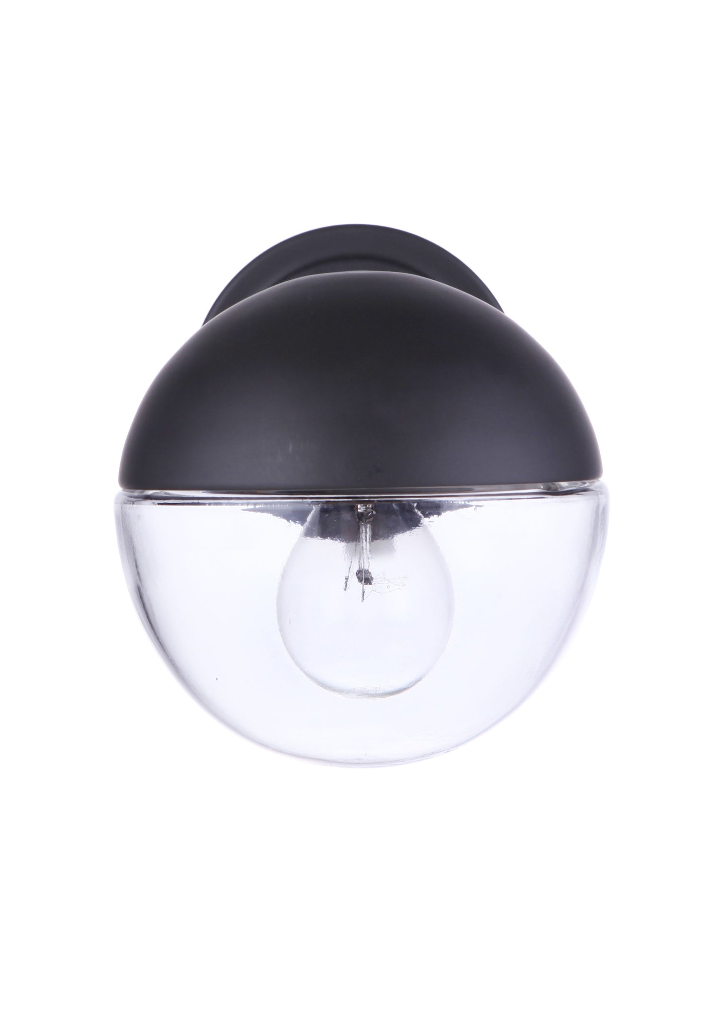 ZA3404-MN - Evie 1 Light 7.25" High Outdoor Wall Lantern - Midnight