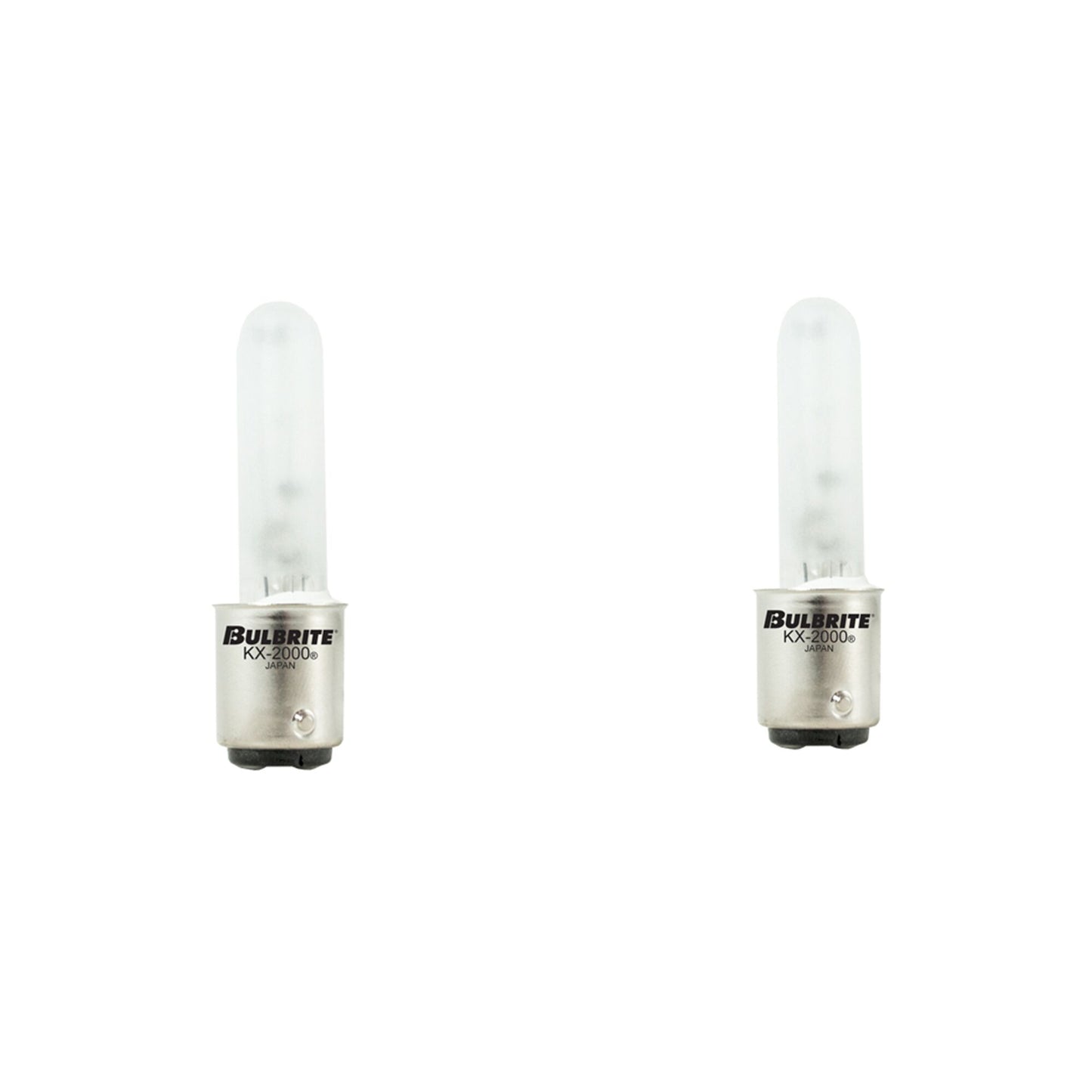 473221 - Dimmable Frost T3 Krypton/Xenon BA15D Base Light Bulb - 20 Watt - 2700K - 2 Pack