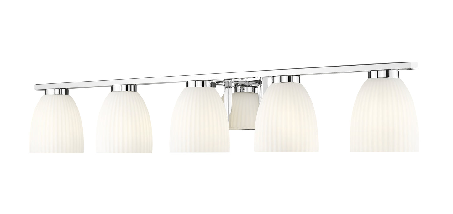 7518-5V-CH - Naya 5 Light 40" Vanity - Chrome