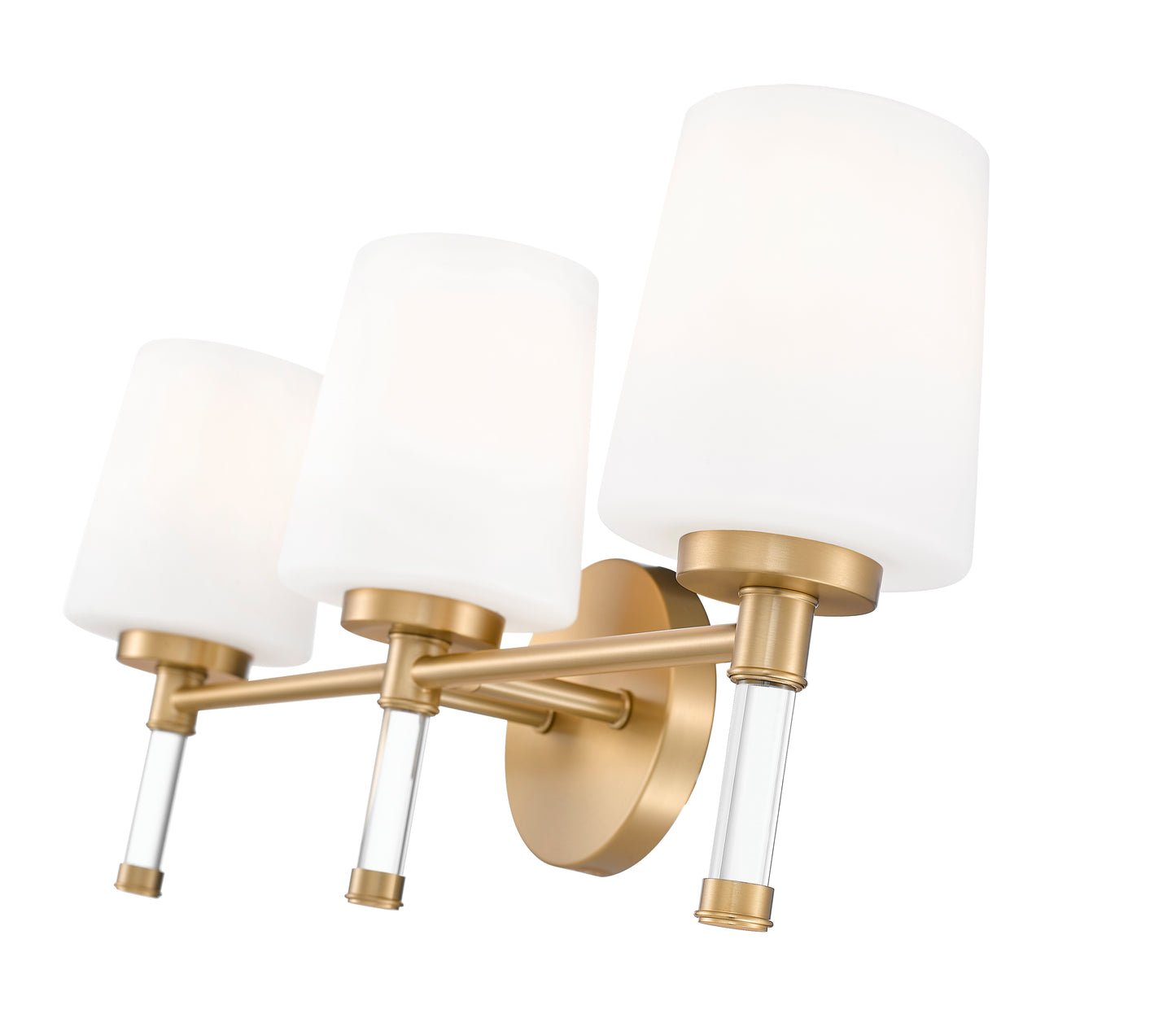 7700-3V-MGLD - Henri 3 Light 24" Vanity - Modern Gold