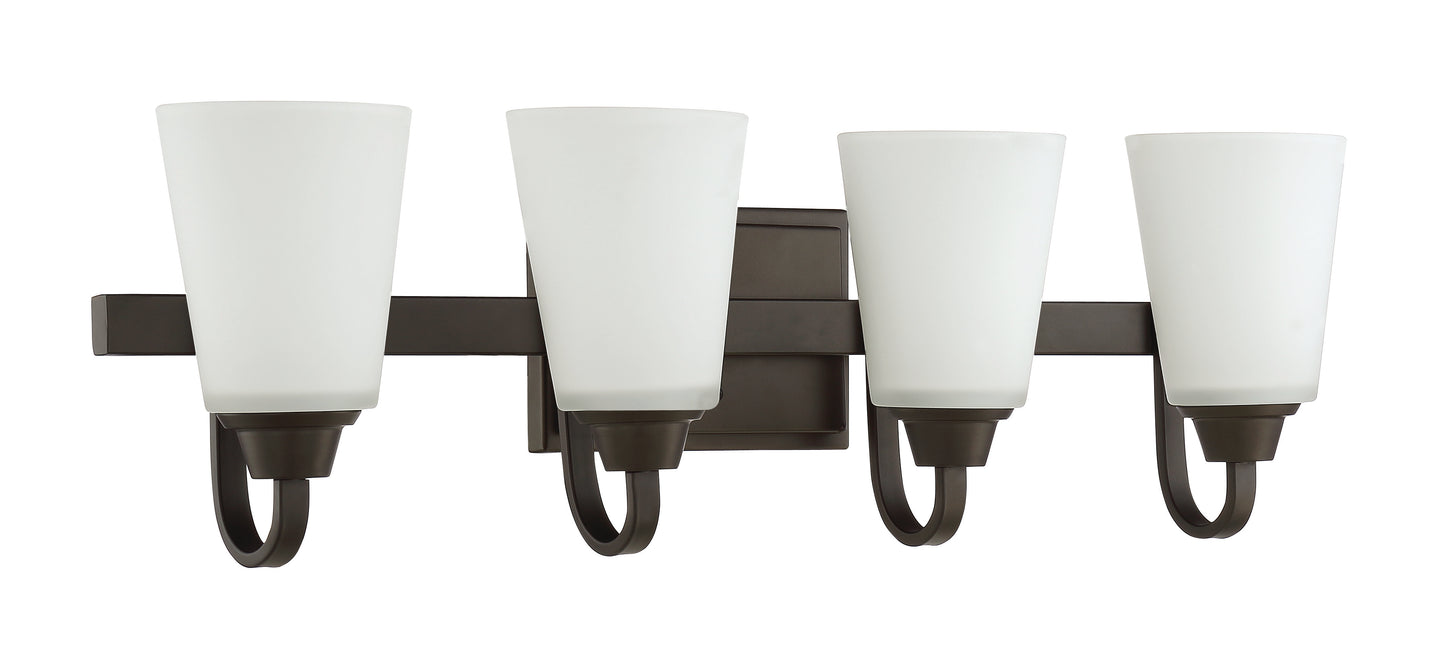 41904-ESP - Grace 4 Light 28" Wide Vanity Light - Espresso