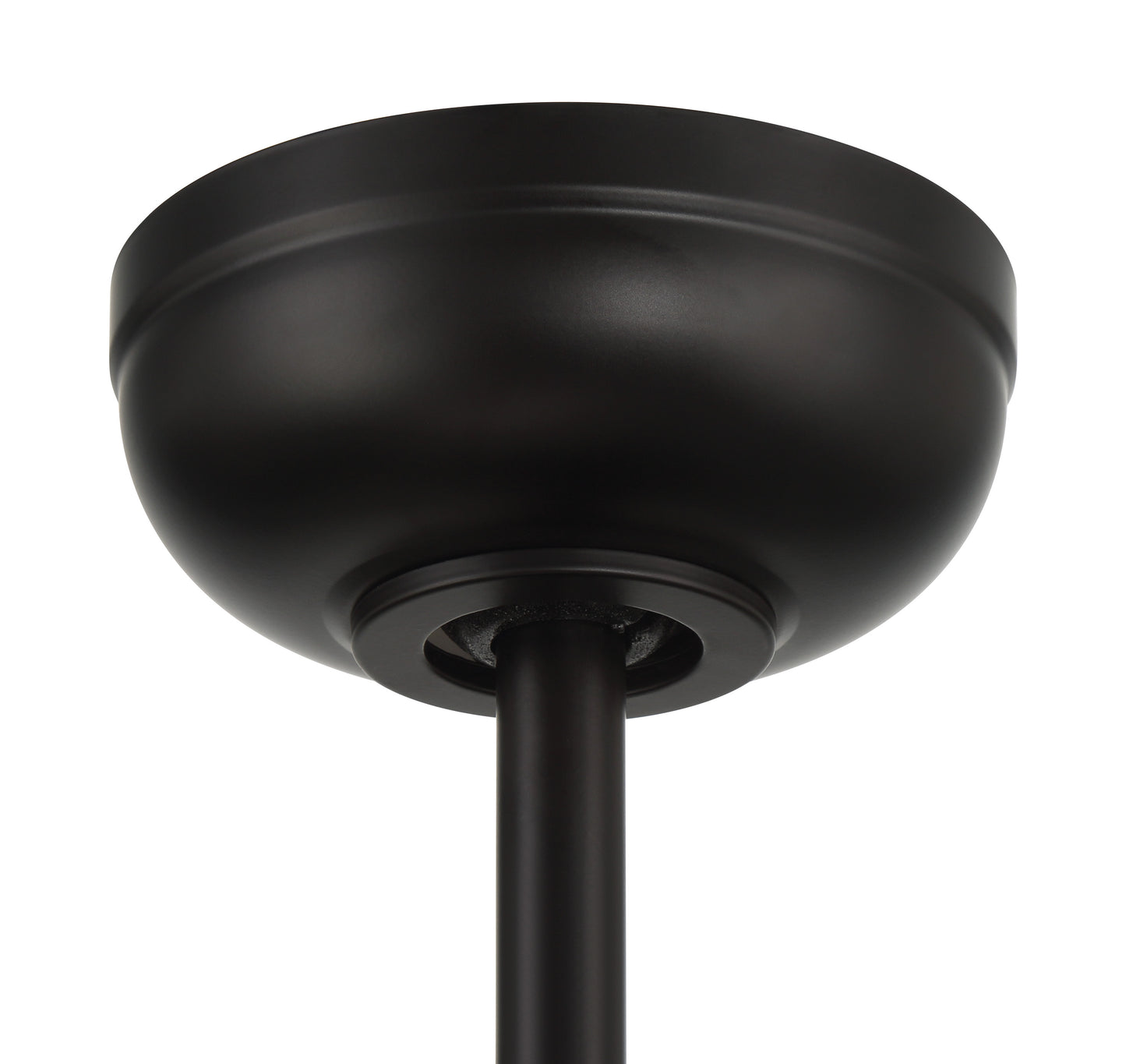 FUL52FBSB3 - Fuller 52" 3 Blade Ceiling Fan with Light Kit - Flat Black / Satin Brass