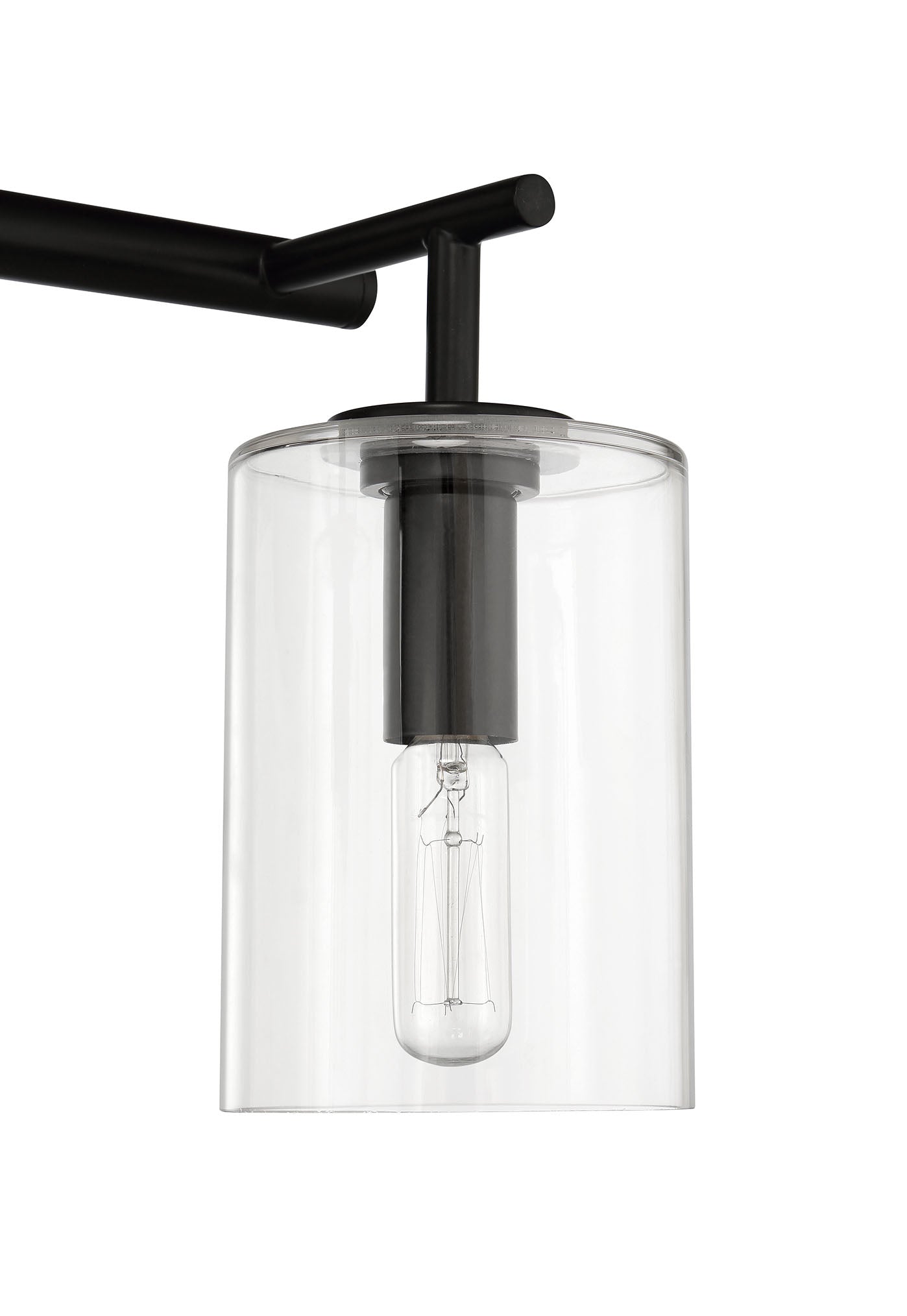 55603-FB - Hailie 3 Light 20" Wide Vanity Light - Flat Black