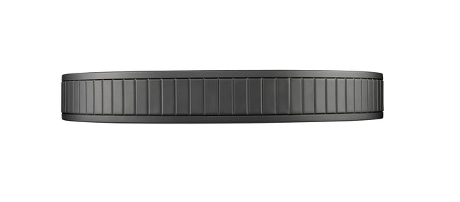 1005F20-MB-LED - Madison 1 Light Flush 20" Mount - Matte Black
