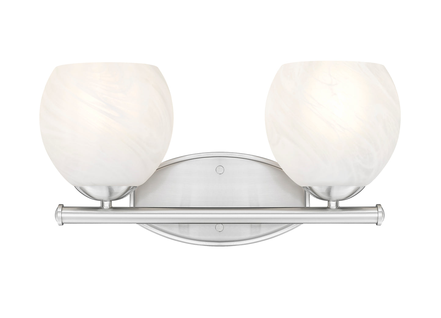 1963-2V-BN - Colette 2 Light 16" Vanity - Brushed Nickel