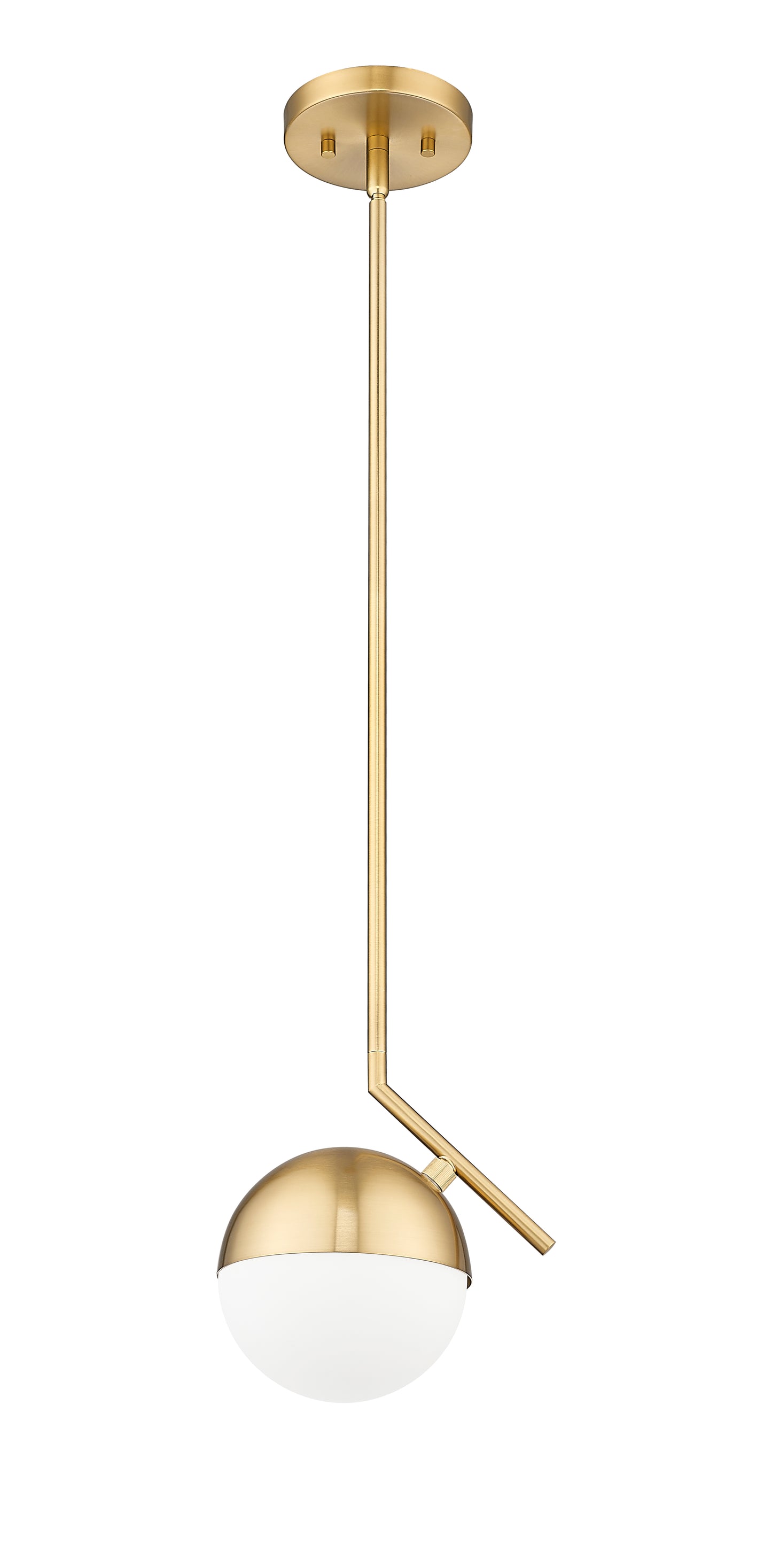 7517P7-MGLD - Realm Sphere 1 Light 8" Pendant - Modern Gold