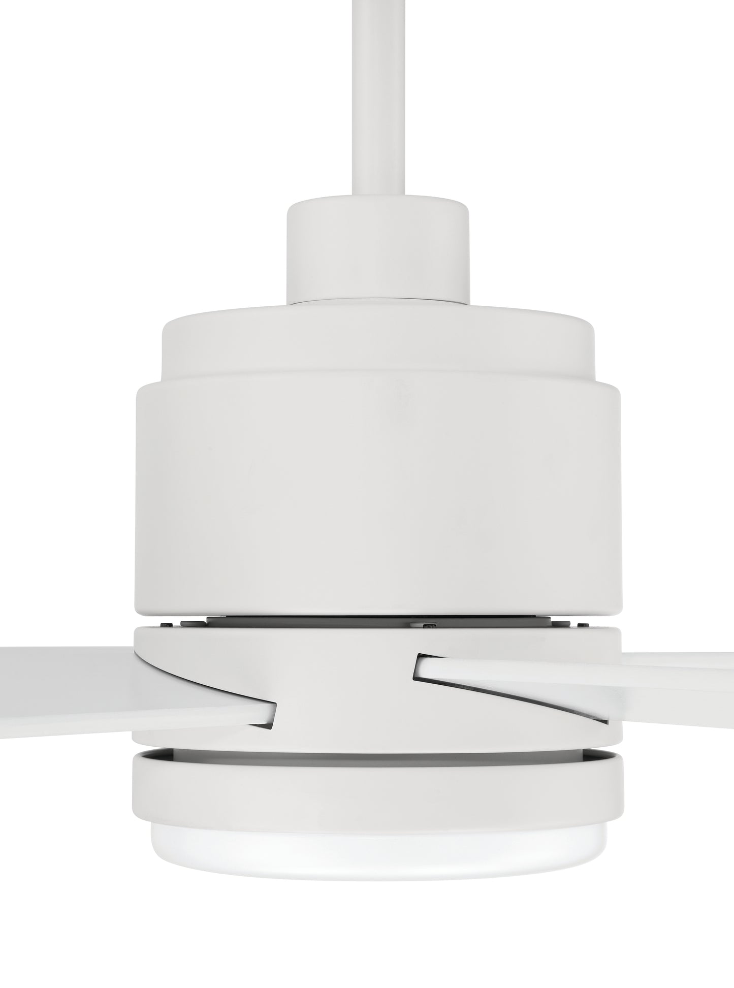 MCY60W4 - McCoy 60" 4-blade ceiling fan with 2-wire HW wall control 60" 4 Blade Ceiling Fan with Light Kit - White