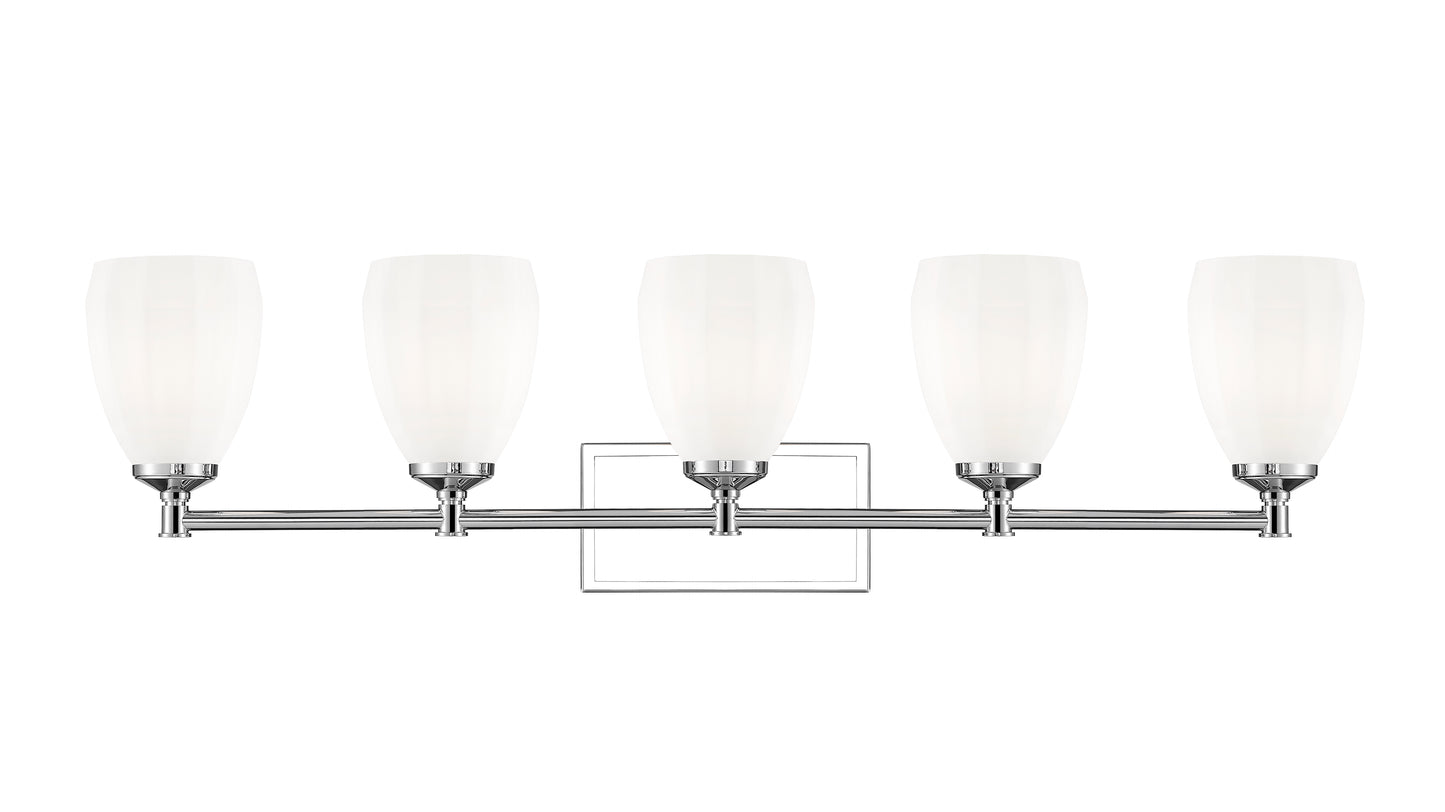 7004-5V-CH - Oren 5 Light 38" Vanity - Chrome