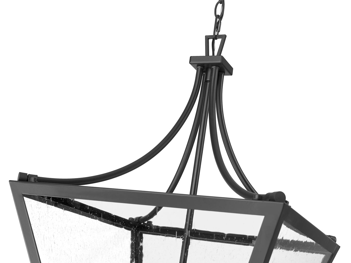 1961-4C-IO - Montalcino 4 Light 18" Chandelier - Iron Ore