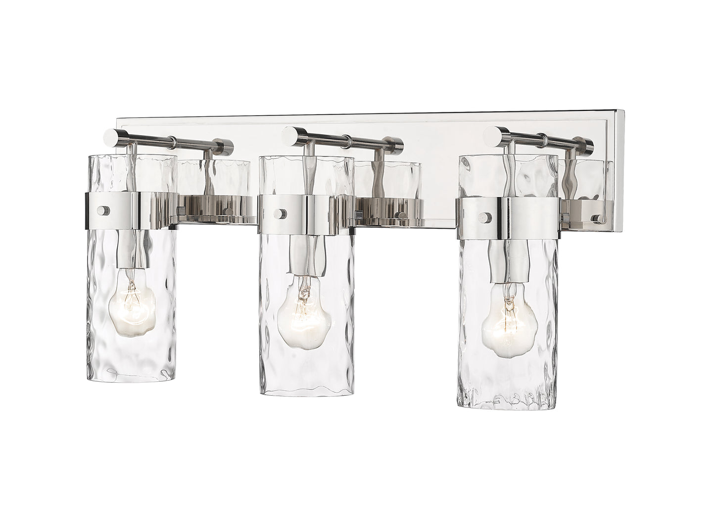3035-3V-PN - Fontaine 3 Light 24" Vanity - Polished Nickel