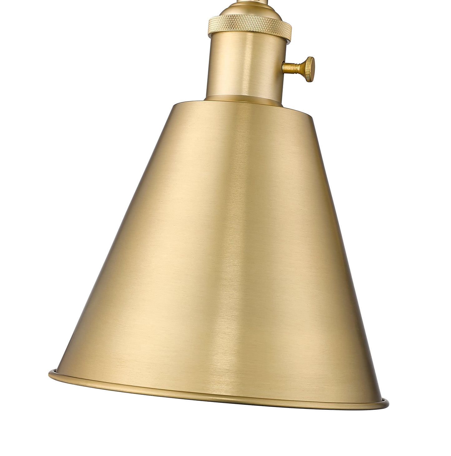 349S-MGLD - Gayson 1 Light Wall 8" Sconce - Modern Gold
