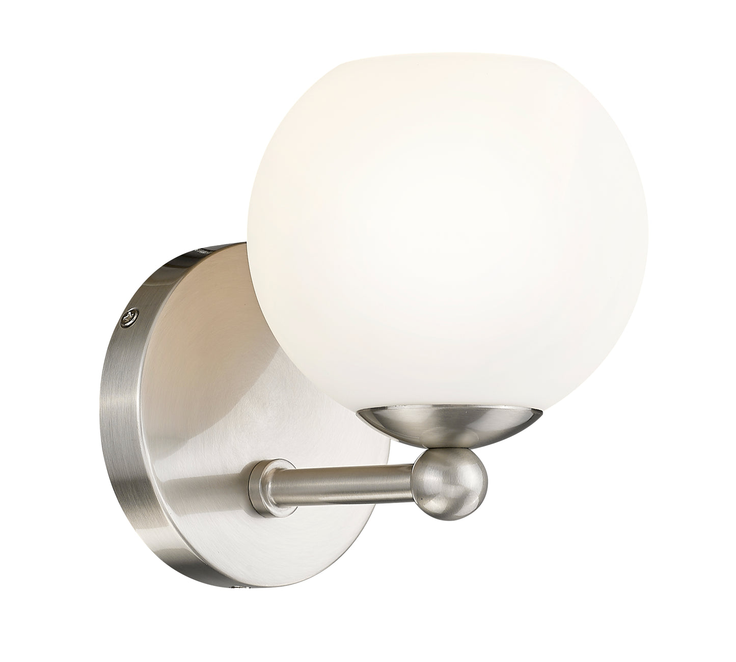 1100-1S-BN - Neoma 1 Light Wall 7" Sconce - Brushed Nickel