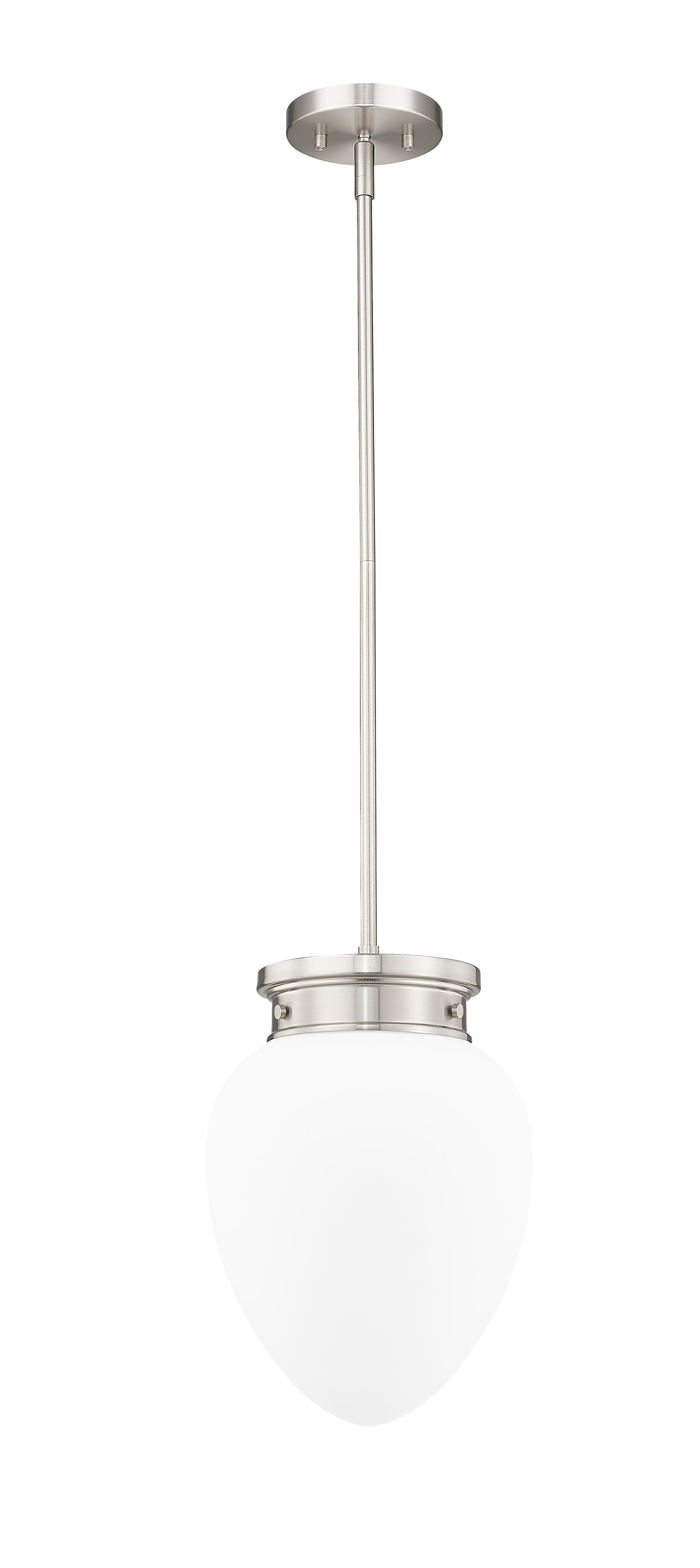 1945P9-BN - Gideon 1 Light 10" Pendant - Brushed Nickel