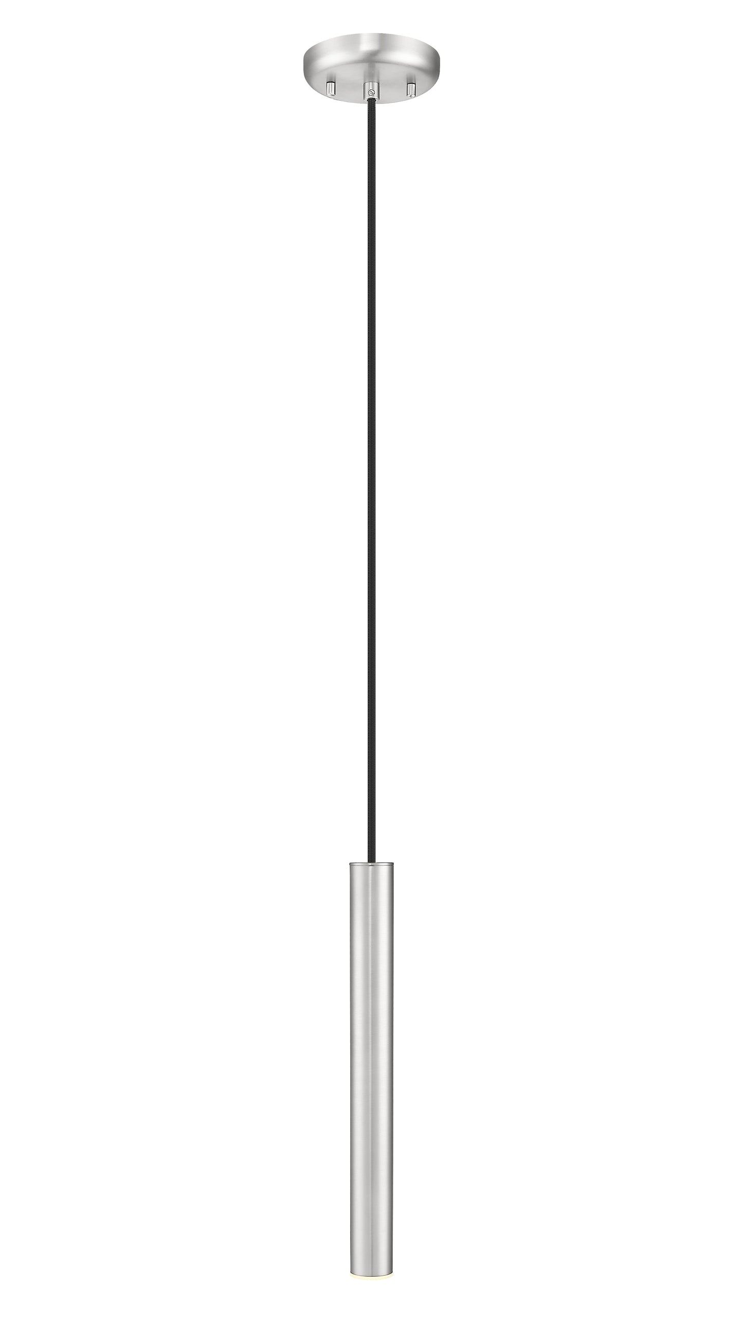 919MP12-BN-LED - Forest 1 Light Pendant 5" - Brushed Nickel