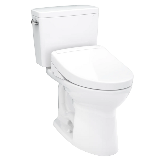 MW7763446CSFG#01 - Drake Universal Height with WASHLET S5 - 1.6 GPF - Cotton White