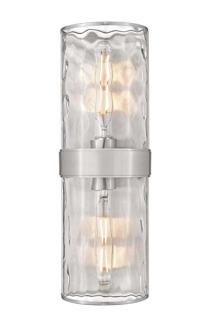 3053-2SL-BN - Meridian 2 Light Wall 18" Sconce - Brushed Nickel