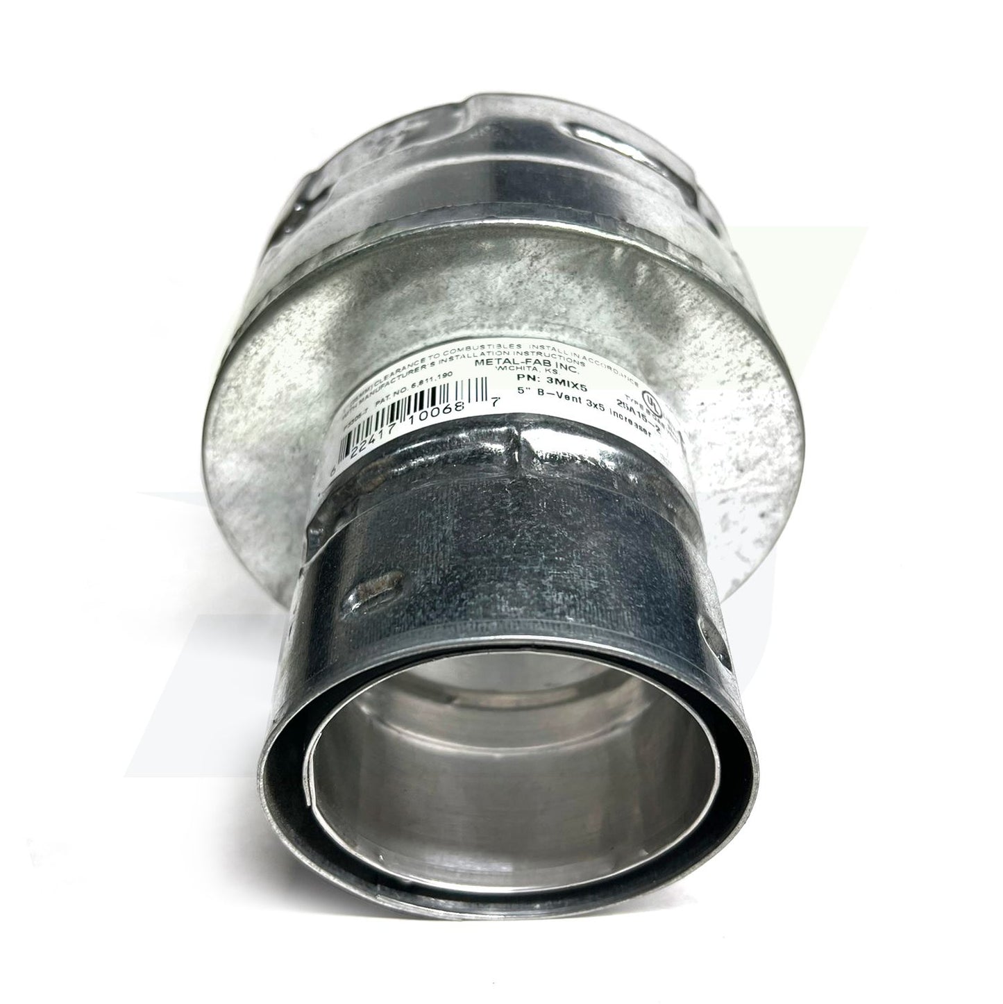 3MIX5 - Type B Gas Vent Increaser - 3" to 5"