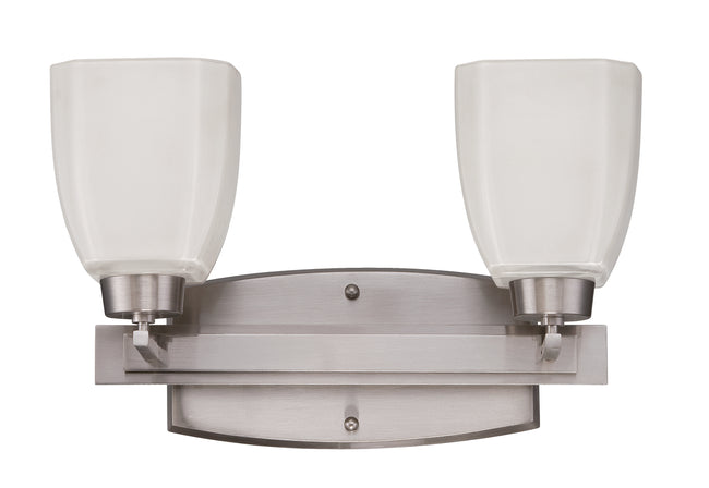 14715BNK2 - Bridwell 2 Light 16" Wide Vanity Light - Brushed Nickel