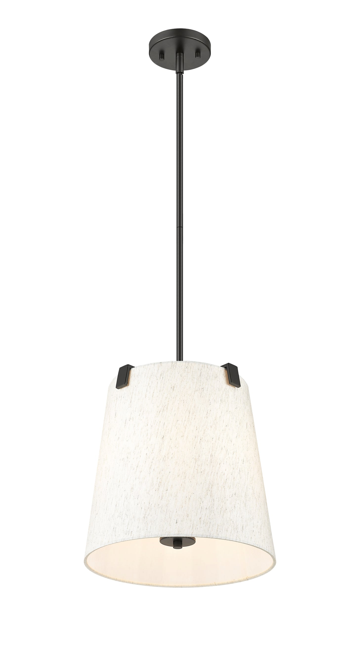3502P13-MB - Weston 3 Light 13" Pendant - Matte Black