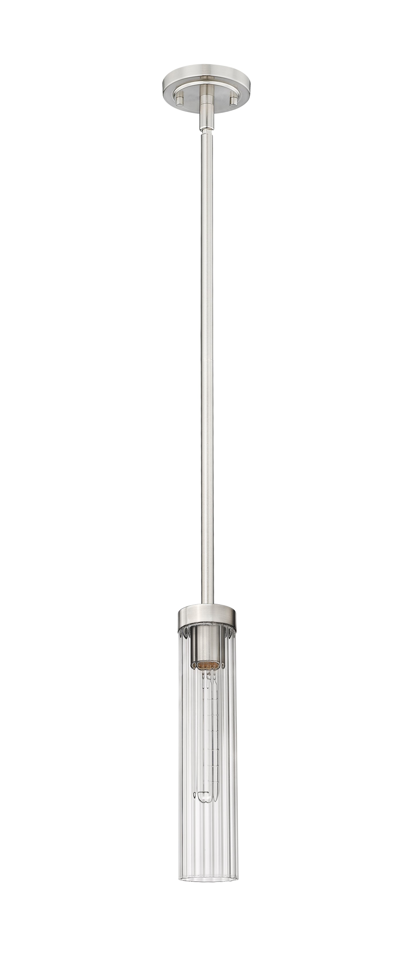 740P-ROD-BN - Beau 1 Light 5" Pendant - Brushed Nickel