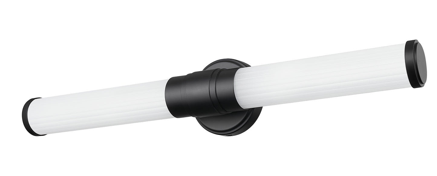 1020-25W-MB-LED - Warwick 1 Light 25" Vanity - Matte Black