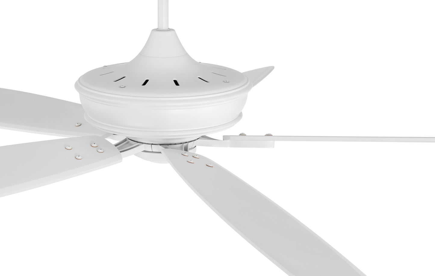 SNT60MWW5 - Santori 60 Indoor/Outdoor 60" 5 Blade Indoor Outdoor Ceiling Fan with Light Kit - Matte White