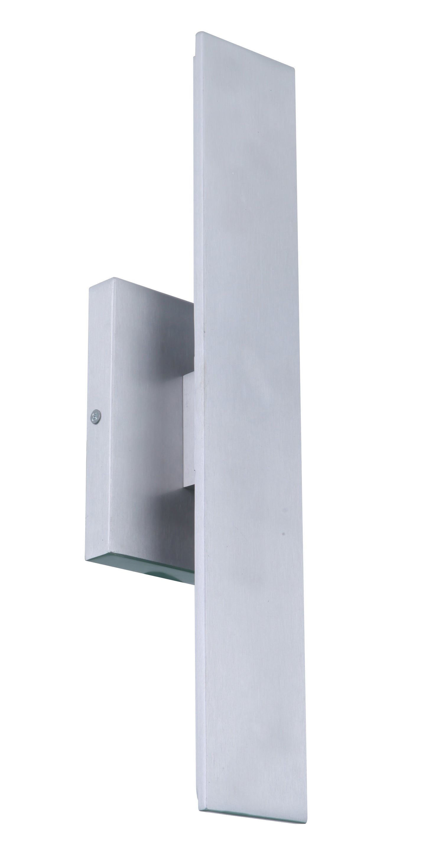 ZA2600-BAO-LED - Rens 1 Light 16" High Outdoor Wall Lantern - Brushed Aluminum