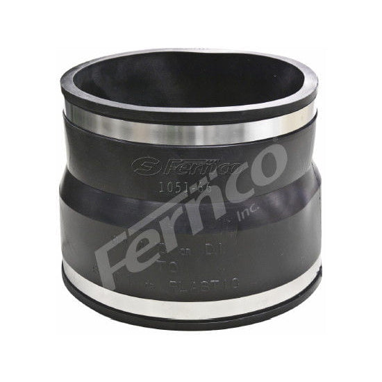 1051-66 - Asbestos Cement / Ductile Iron to Cast Iron / Plastic Flexible Coupling - 6"