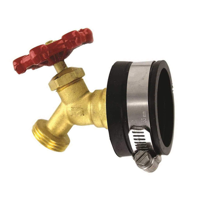 HBC-4 - Reusable Cap with Hose Bibb - 4"