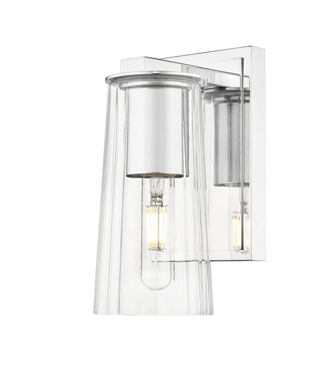 826-1S-CH - Titus 1 Light Wall 10" Sconce - Chrome