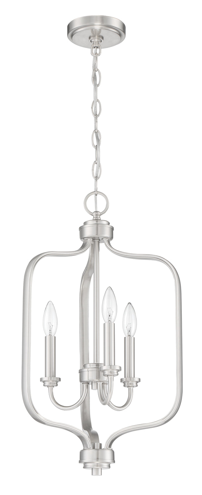 50533-BNK - Bolden 3 Light 14" Wide Foyer Light - Brushed Nickel