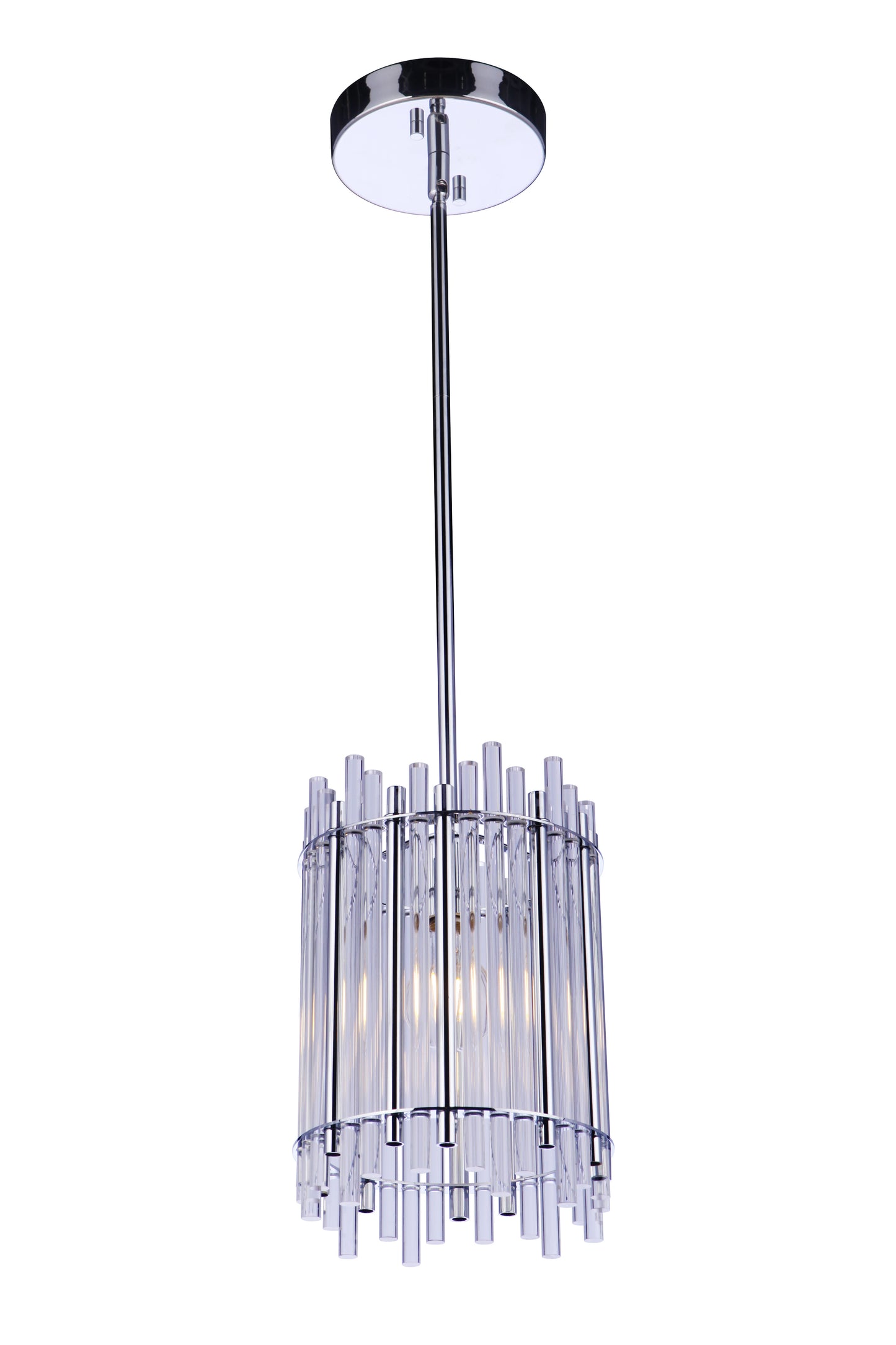59291-CH - Reveal 1 Light 7.68" Wide Pendant - Chrome