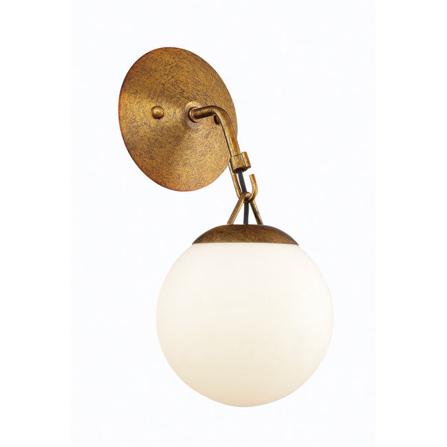 50761-PAB - Orion 1 Light 12.75" High Wall Sconce - Patina Aged Brass