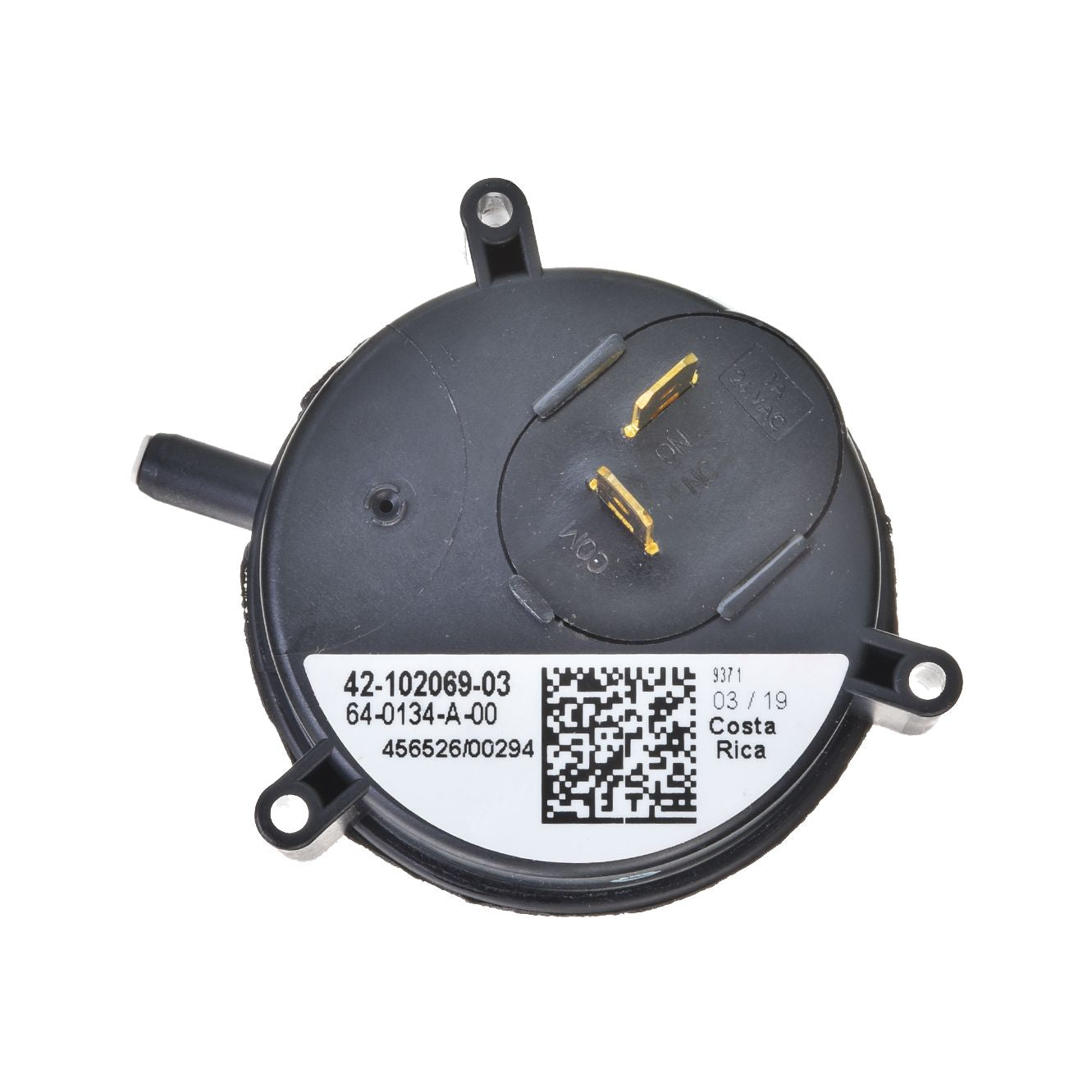 Rheem 42-102069-03 - Pressure Switch Assembly for R96VA Series Gas Furnaces