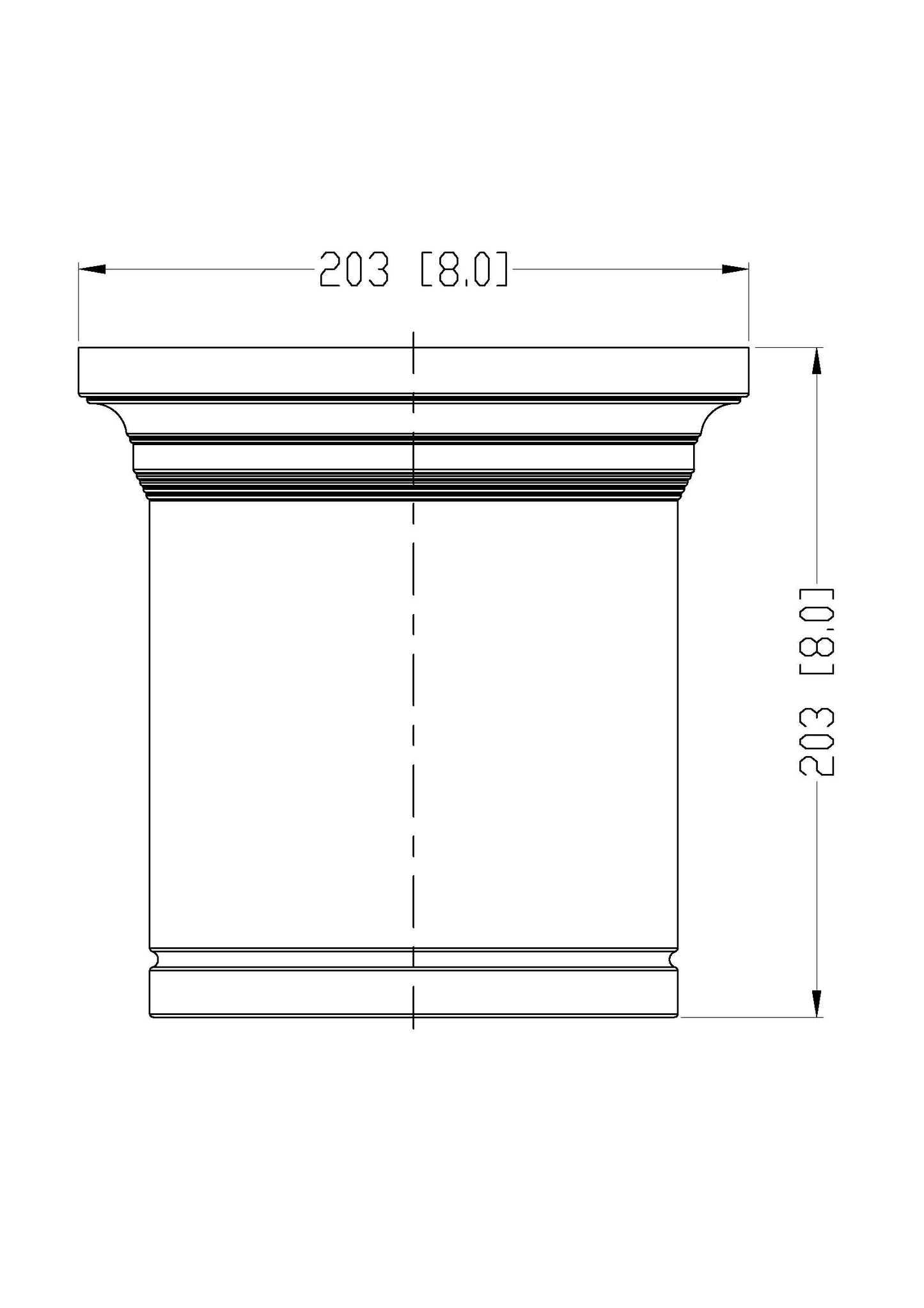 7702F8-BN-LED - Bentley 1 Light Flush 8" Mount - Brushed Nickel