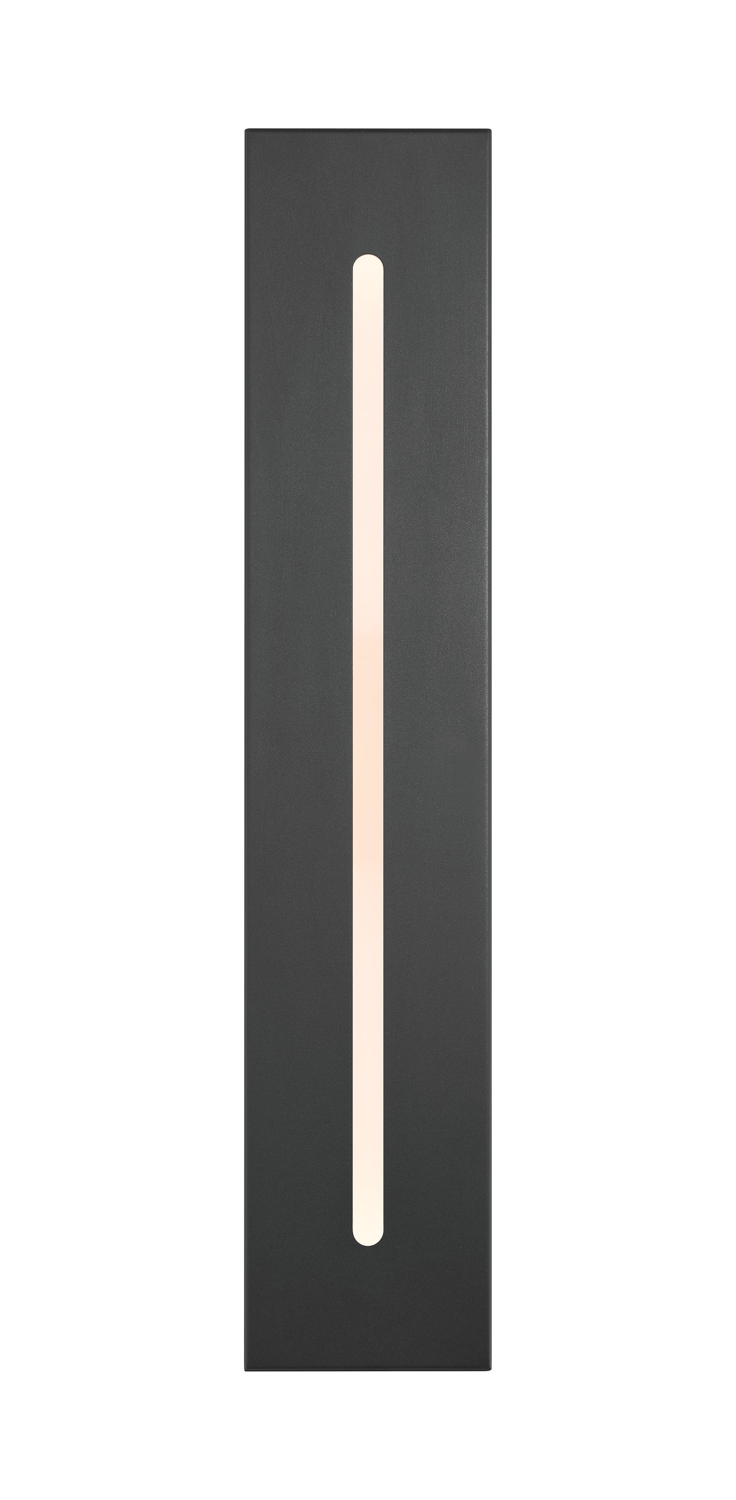 ZA8400-TB-LED - Profiled 1 Light 24" High Outdoor Wall Lantern - Textured Black