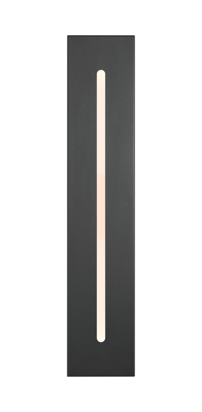 ZA8400-TB-LED - Profiled 1 Light 24" High Outdoor Wall Lantern - Textured Black