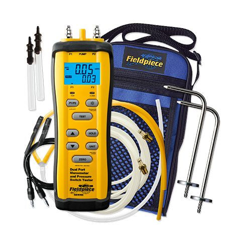 SDMN6 - Dual Port Manometer with Pressure Switch Tester