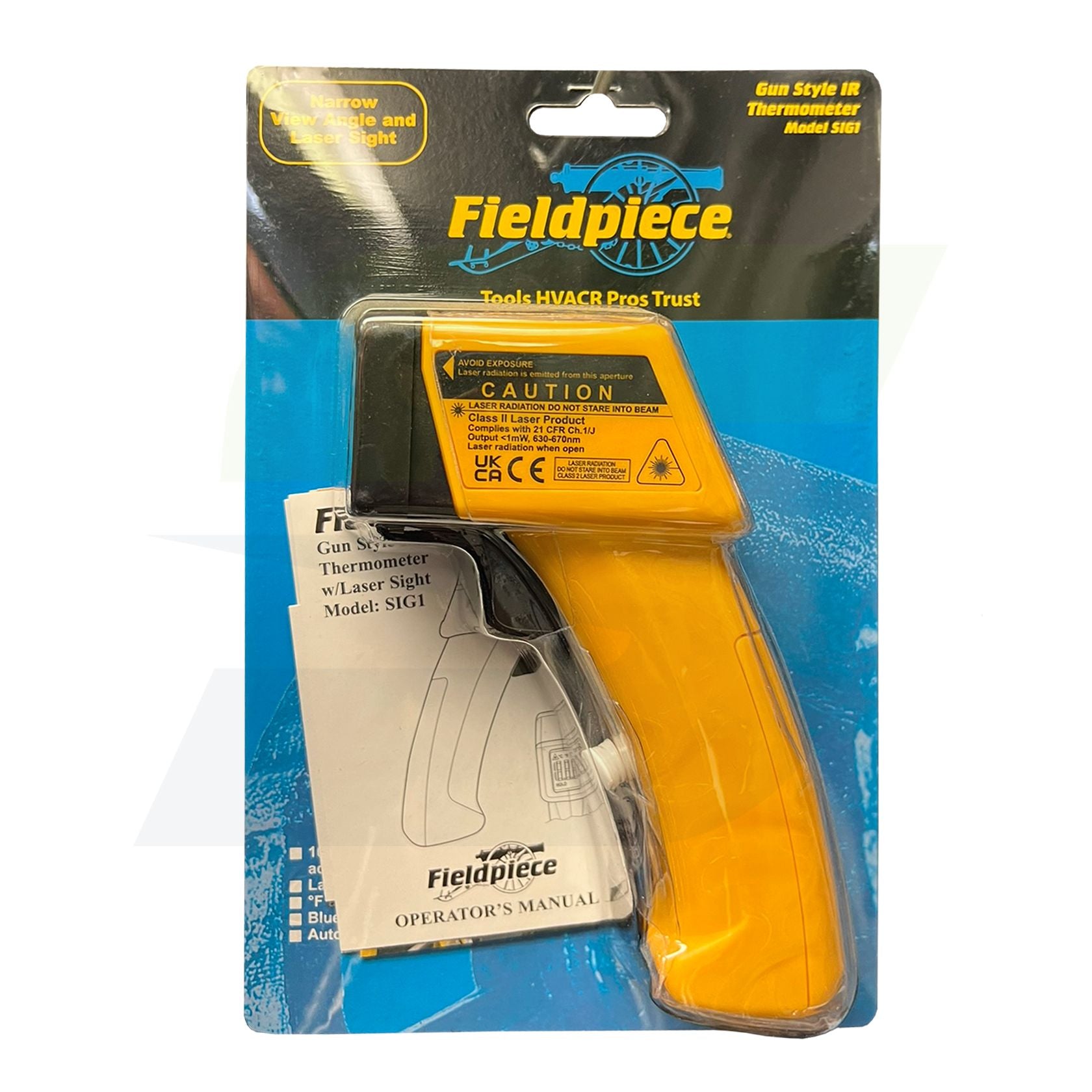 Fieldpiece SIG1 Gun Style IR Thermometer - SupplyStop.com
