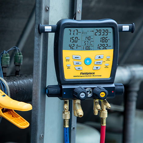 SM480V - SMAN Wireless Refrigerant 4-port Manifold