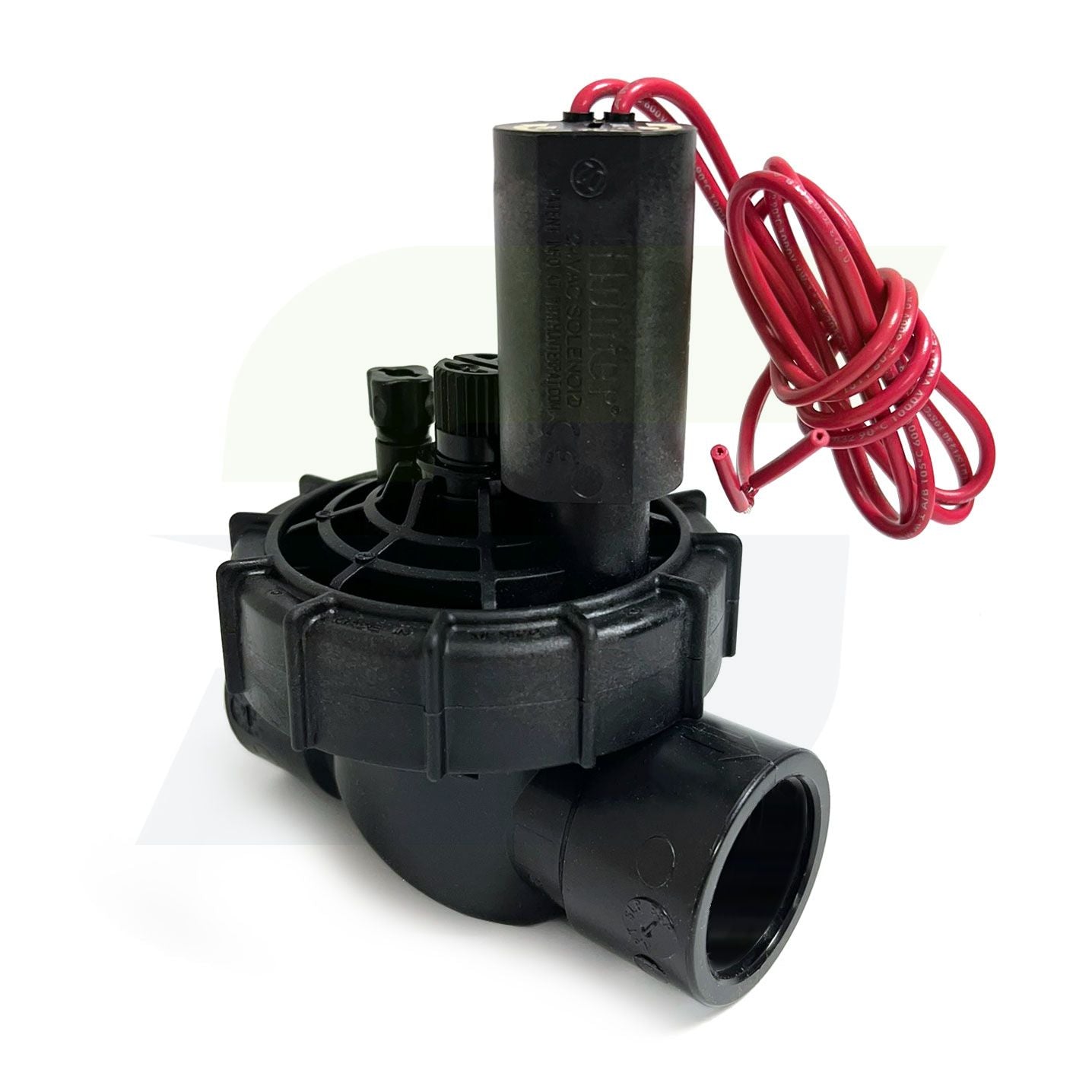 PGV-101JT-GS - 1" Plastic Globe Valve, Jar-top Bonnet with Flow Control, Slip Connection