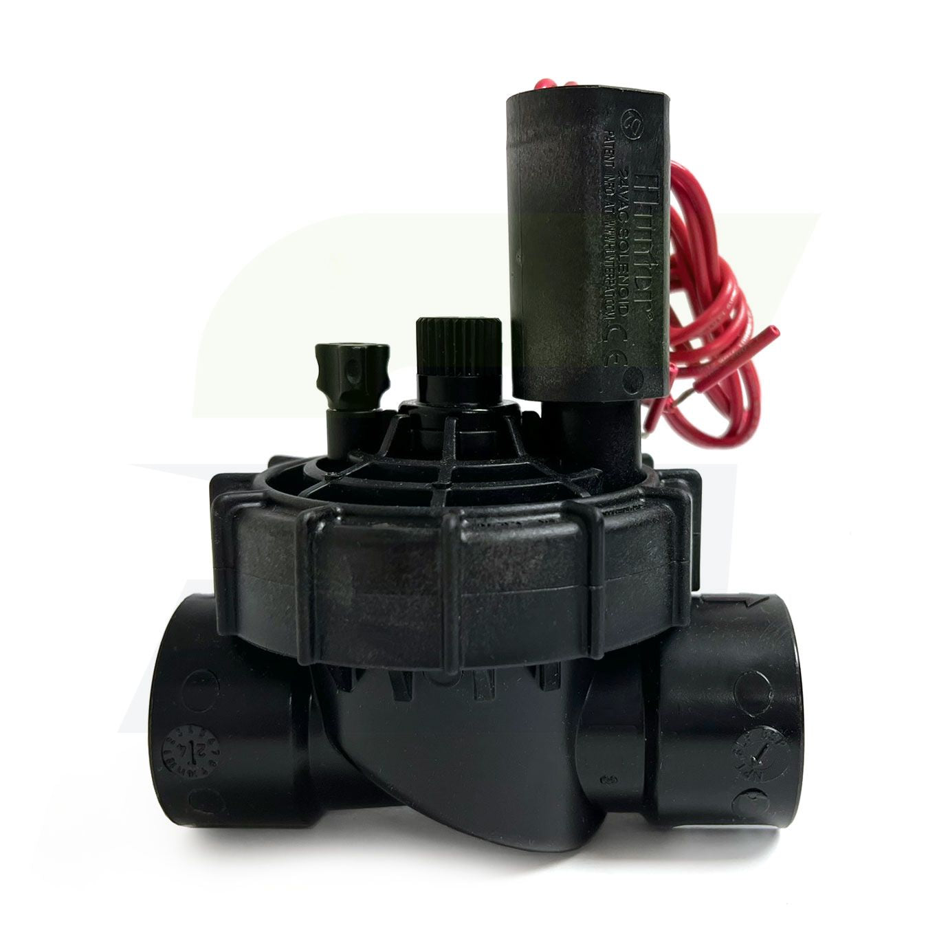 PGV-101JT-GS - 1" Plastic Globe Valve, Jar-top Bonnet with Flow Control, Slip Connection